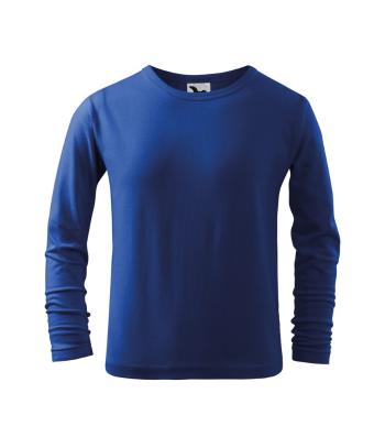 MALFINI Dětské tričko s dlouhým rukávem Long Sleeve - Královská modrá | 158 cm (12 let)