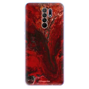 Odolné silikonové pouzdro iSaprio - RedMarble 17 - Xiaomi Redmi 9