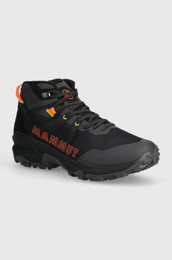 Boty Mammut Sertig II Mid GTX pánské, šedá barva