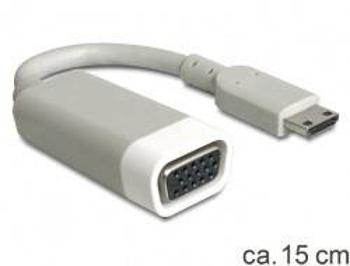 HDMI / VGA adaptér Delock 65471, bílá