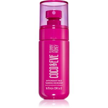 Coco & Eve Sunny Honey Antioxidant Face Tanning Micromist samoopalovací mlha na obličej 75 ml