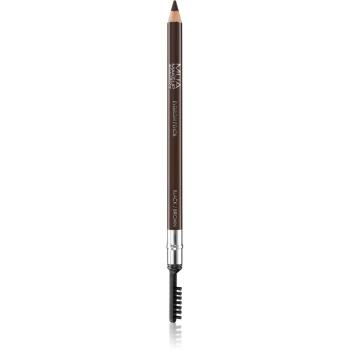 MUA Makeup Academy Eyebrow Pencil tužka na obočí s kartáčkem odstín Dark Brown