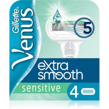 Gillette Venus Extra Smooth Sensitive náhradní břity 4 ks 4 ks