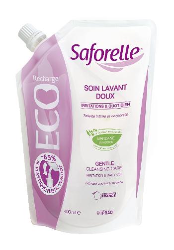 Saforelle jemný mycí gel ECO pack 400 ml