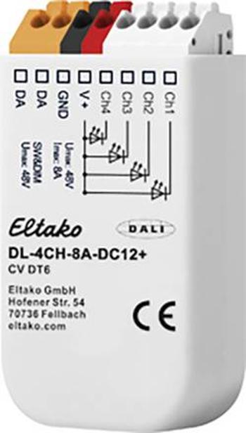 Eltako LED stmívač DL-4CH-8A-DC12+ 4kanálový vestavné, pod omítku