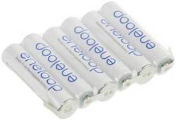 Akupack Ni-MH 6 AAA pájecí špička ve tvaru U Panasonic eneloop Reihe F1x6 132321, 750 mAh, 7.2 V