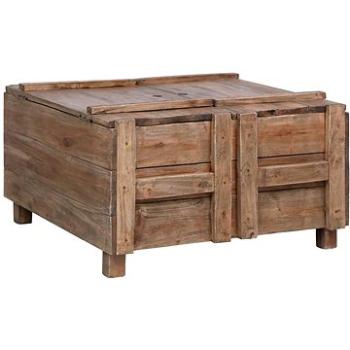 Konferenční stolek 65x65x38 cm masivní recyklované dřevo (283939)