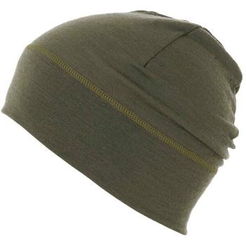 Matt LIGHT MERINO Čepice, khaki, velikost