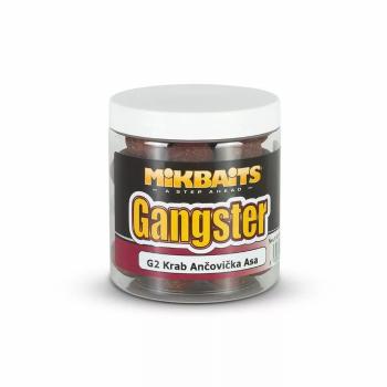 Mikbaits Rozpustné Boilies Gangster G2 Krab Ančovička Asa 250ml - 20mm