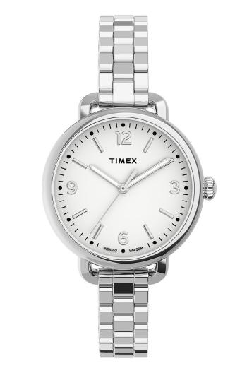 Hodinky Timex TW2U60300 dámské, stříbrná barva