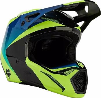 FOX V1 Streak Helmet Black/Yellow L Přilba