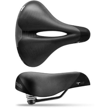 Selle Italia T 2 Flow Cyklistické sedlo, černá, velikost