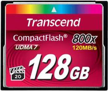 Karta CF 128 GB Transcend Premium 800x