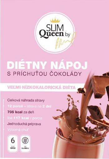 SLIM Queen Dietní nápoj, čokoláda 12 x 32 g