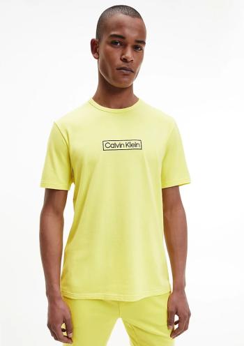 Pánské tričko Calvin Klein NM2268 M Žlutá