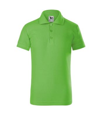 MALFINI Dětská polokošile Pique Polo - Apple green | 110 cm (4 roky)