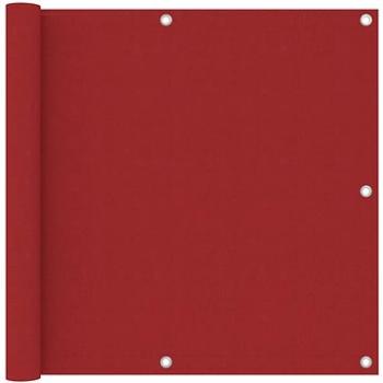 Balkónová zástěna červená 90×400 cm oxfordská látka 135037 (135037)