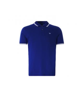 Armani Emporio Armani pánské modré polo tričko