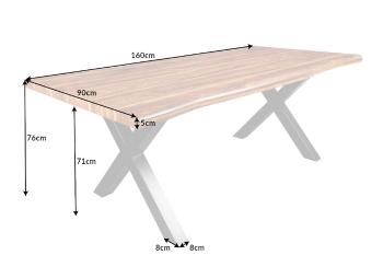 Jídelní stůl HYMEN Dekorhome 160x90x76 cm