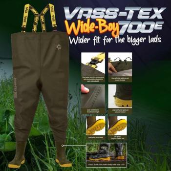 Vass Prsačky Vass-Tex 700E Wide-Boy Edition Chest Wader