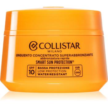 Collistar Smart Sun Protection Supertanning Concentrate Unguent SPF 10 koncentrovaná mast na opalování SPF 10 150 ml