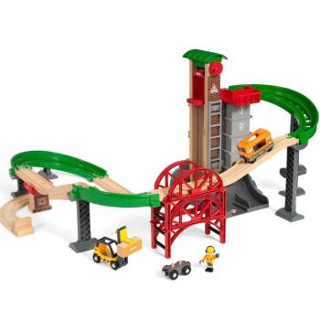 Brio World 33887 Sada Sklad se zvedacím a nakládacím zařízením