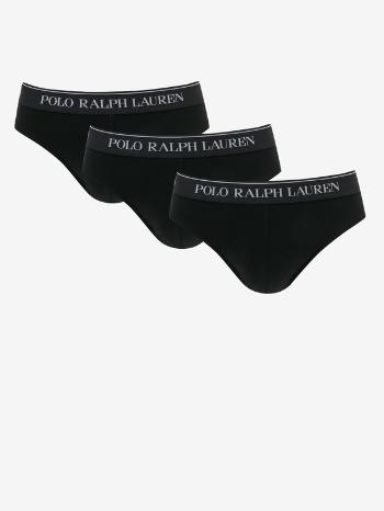 Polo Ralph Lauren Slipy 3 ks Černá