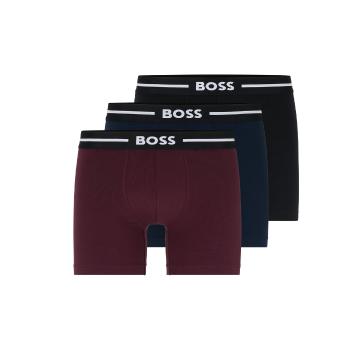 Three Pack Of Boxer Briefs With Logo Stretch-Cotton – S