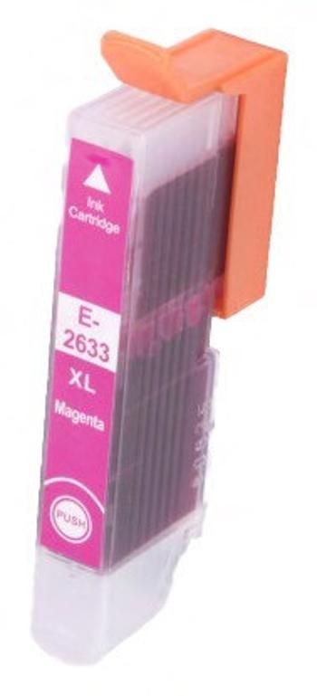 EPSON T2633-XL (C13T26334010) - kompatibilní cartridge, purpurová, 16ml
