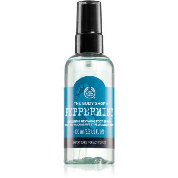 The Body Shop Peppermint sprej na nohy s chladivým účinkem 100 ml