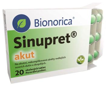 Sinupret akut 160 mg 20 tablet