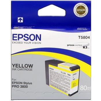 Epson T580 žlutá (C13T580400)