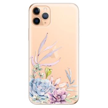 Odolné silikonové pouzdro iSaprio - Succulent 01 - iPhone 11 Pro Max