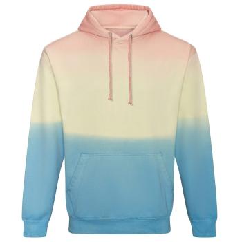 Just Hoods Batikovaná mikina - Pastel Sunset Dip | S