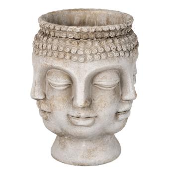 Cementový obal na květináč Budha - 15*14*18 cm 6TE0370