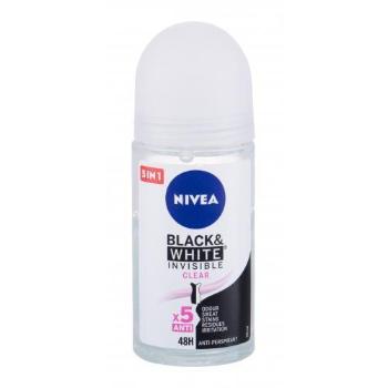 Nivea Black & White Invisible 48h 50 ml antiperspirant pro ženy roll-on