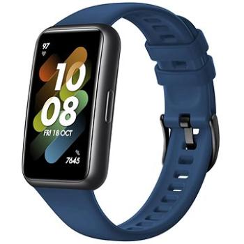 FIXED Silicone Strap pro Huawei Band 7 modrý (FIXSSTB-1053-BL)