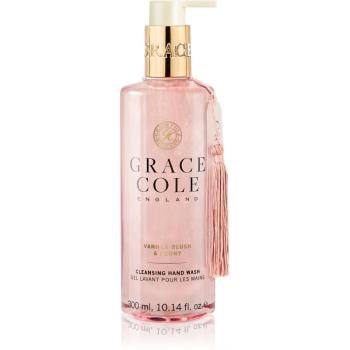 Grace Cole Vanilla Blush & Peony pečující tekuté mýdlo na ruce 300 ml