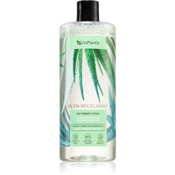 Vis Plantis Herbal Vital Care Aloe Juice & Panthenol micelární voda 3 v 1 se šťávou z aloe a panthenolem 500 ml