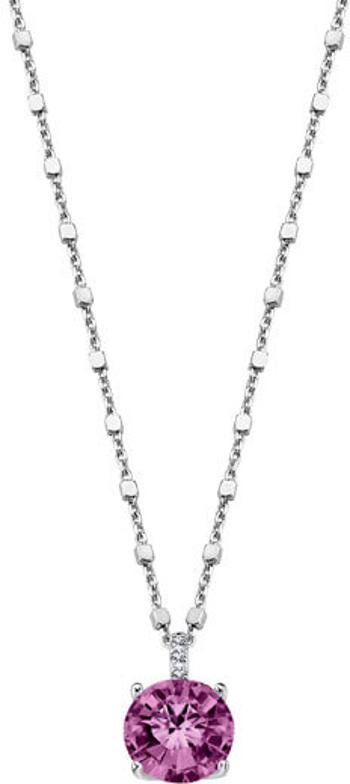 Lotus Silver Elegantní stříbrný náhrdelník s krystaly Swarovski LP2005-1/2 (řetízek, přívěsek)