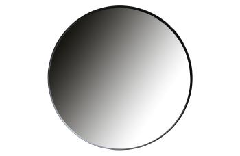 Kulaté kovové zrcadlo Doutzen – ø 115 cm
