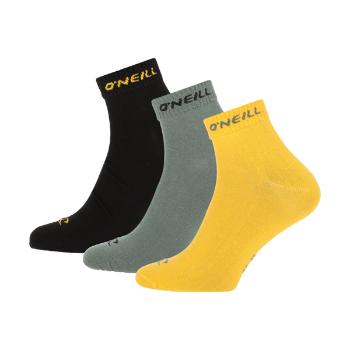 O'Neill QUARTER 3PACK Unisexové ponožky, mix, velikost 35-38