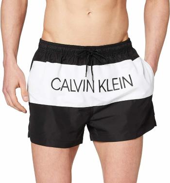 Calvin Klein pánské černé plavky - XL (BEH)