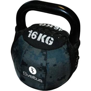 SVELTUS SOFT KETTLEBELL 16 KG Kettlebell, černá, velikost 16 KG