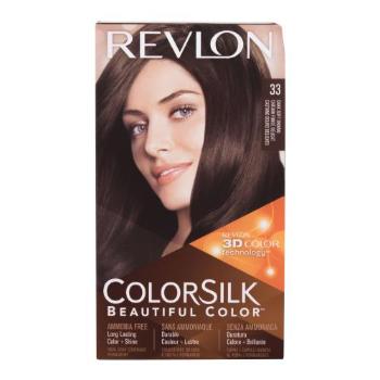 Revlon Colorsilk Beautiful Color 59,1 ml barva na vlasy pro ženy 33 Dark Soft Brown