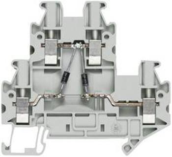 Dvojitá diodová svorka šroubovací Siemens 8WH10205HF00, béžová, 50 ks