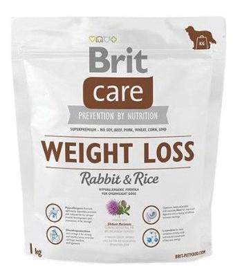 Brit Care Dog Weight Loss Rabbit & Rice 1 kg