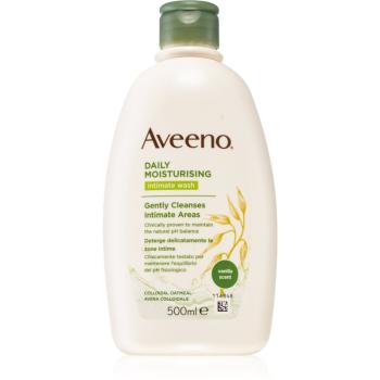 Aveeno Daily Moisturising Intimate wash gel na intimní hygienu Vanilla 500 ml