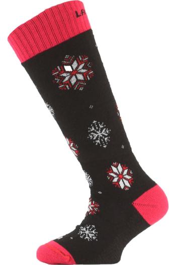 Lasting SJA 903 černá dětské ponožky Velikost: (24-28) XXS ponožky