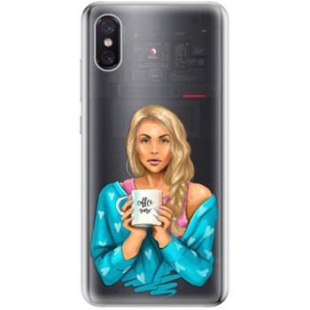 iSaprio Coffe Now - Blond pro Xiaomi Mi 8 Pro (cofnoblo-TPU-Mi8pro)